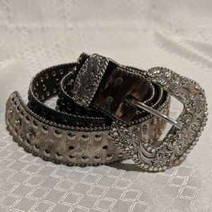 Genuine Leather Cowgirl Belt